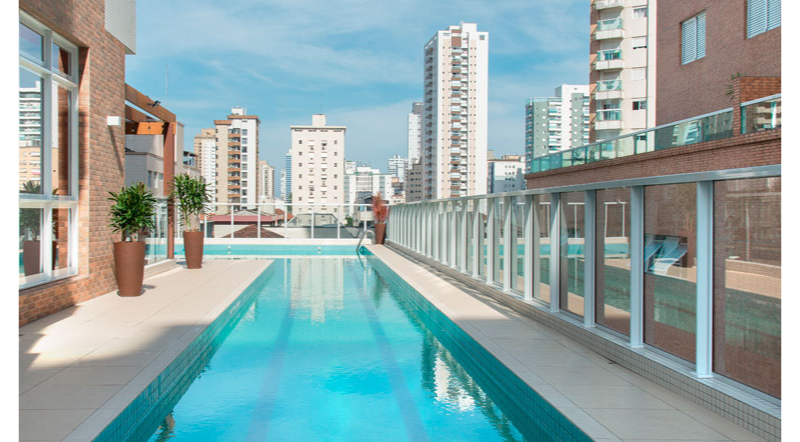 Residencial Barceló Santos, 3 dormitórios - Apartamento em Santos