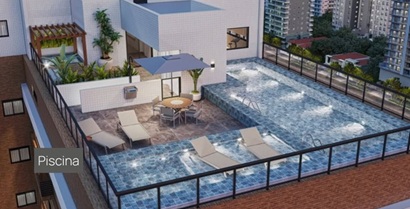 Apartamentos em Santos no Hampton Residence Marapé